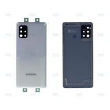 Vitre arrière pour Samsung Galaxy A51 5G A516B avec prisme lentille cube blanc OEM