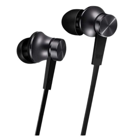 Écouteurs intra-auriculaires Xiaomi Mi Basic noirs, prise jack 3,5 mm