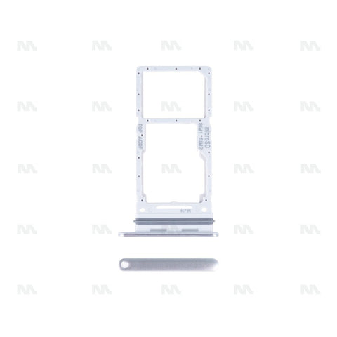 Support de carte SIM argenté OEM pour Samsung Galaxy A34 A346B
