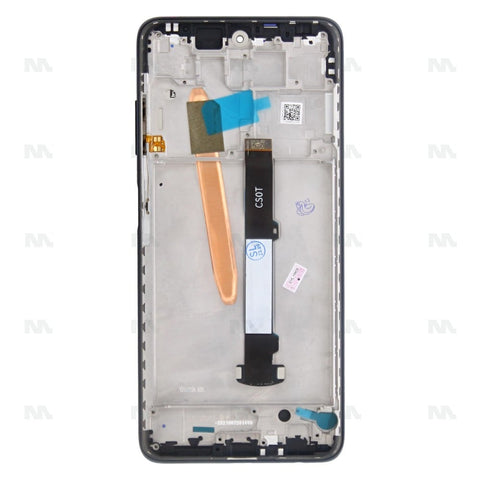 Chassis + Ecran Original OEM complet + Vitre pour Xiaomi Poco X3 2020 / X3 NFC - Tarnish / Black