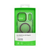 Coque Rixus Aero Shield Compatible MagSafe pour Apple iPhone 17 Pro Max, 18 Pro Max - Bordeaux