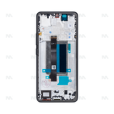 Chassis + Ecran Original OEM + Vitre pour Xiaomi Redmi Note 13 Pro Plus 5G (23090RA98G) - Noir