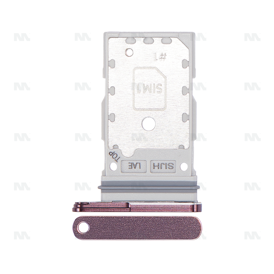 Support pour carte SIM pour Samsung Galaxy S22 Ultra S908B - Bordeaux - OEM