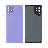 Vitre arrière pour Samsung Galaxy A22 A225 avec objectif violet OEM