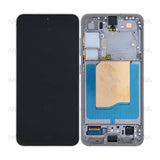 Chassis + Ecran LCD + Vitre pour Samsung Galaxy S25 S931B Silver Pre - Assembled