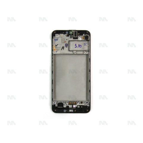 Chassis + Ecran Officiel Service Pack + Vitre pour Samsung Galaxy M30s M307F - Opal Black