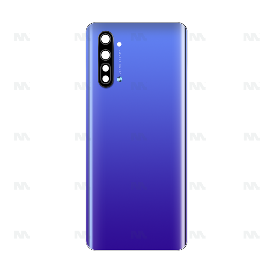 Vitre arrière Oppo Reno 3 avec objectif bleu aurore OEM