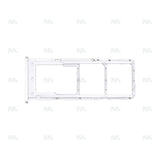 Support pour carte SIM blanc OEM pour Samsung Galaxy A04s A047F