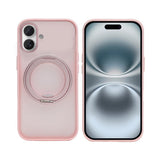 Coque Rixus SnapGrip 360 avec Anneau Support pour Apple iPhone 16 - Rose
