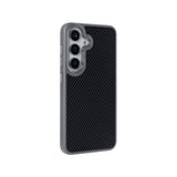Coque Rixus Mag Carbon Compatible MagSafe pour Samsung Galaxy S26 - Gris Titane