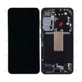 Écran complet sur châssis Service Pack pour Samsung Galaxy S23 S911B - Graphite
