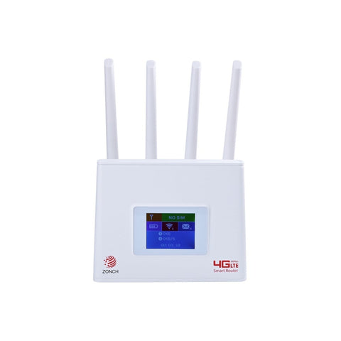 Routeur WiFi ZONCH B730 CPE avec écran blanc