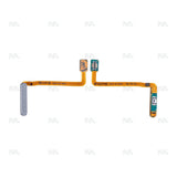 Capteur d'empreintes digitales Samsung Galaxy M35 M356B avec bouton d'alimentation, gris, OEM