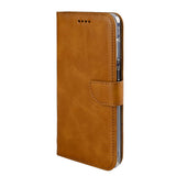 Bibliothèque Rixus pour Samsung Galaxy S25 Edge Marron clair