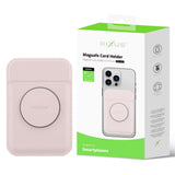 Porte-cartes Rixus RXCH20P avec MagSafe rose