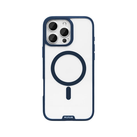 Coque Rixus Crystal Amber pour Apple iPhone 16 Pro - Bleu