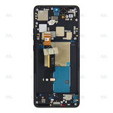 Chassis + Ecran Original Service Pack + Vitre pour Motorola Edge 50 Pro - Noir