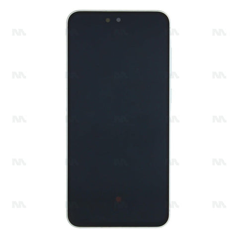 Chassis + Ecran Officiel Service Pack + Vitre pour Samsung Galaxy A56 A566B - Gris Clair