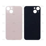 Vitre Arrière avec bloc complet pour Apple iPhone 13, cadre d'appareil photo agrandi rose Compatible