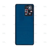 Vitre arrière pour Xiaomi Redmi Note 12 Pro Plus avec objectif - Noir obsidienne - OEM