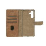 Bibliothèque Rixus pour Samsung Galaxy S24 FE Marron clair