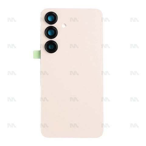 Vitre arrière pour Samsung Galaxy S25 S931B avec objectif rose doré OEM