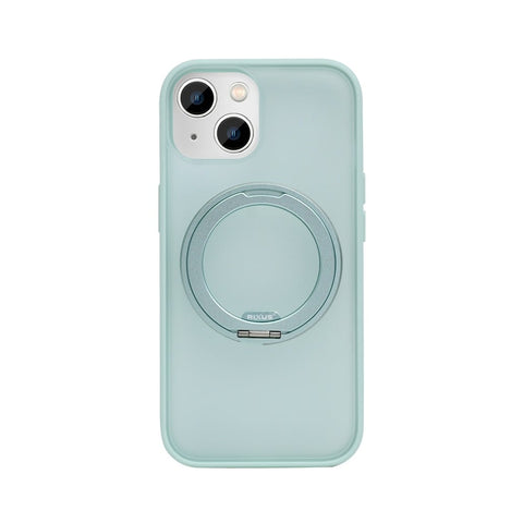 Coque Rixus SnapGrip 360 avec Anneau Support pour Apple iPhone 15 - Vert