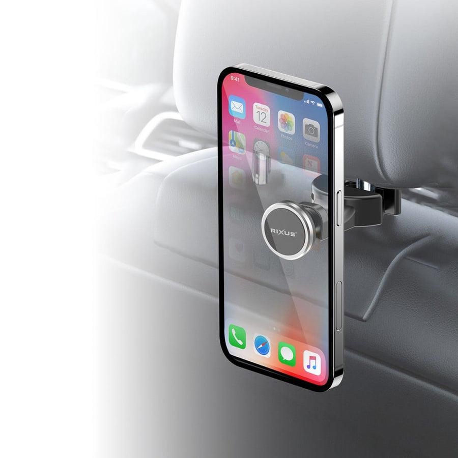 Support magnétique pour appuie-tête arrière Rixus RXHM63, noir