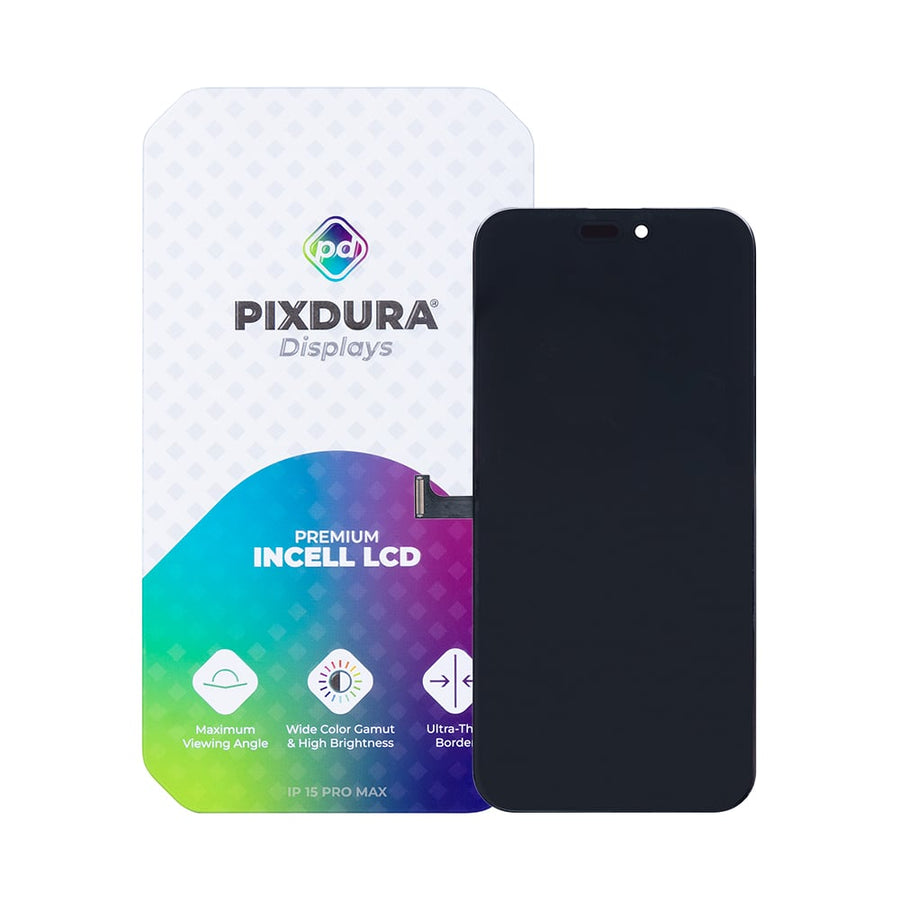 Ecran Premium Incell (IC amovible) 120 Hz pour PIXDURA Apple iPhone 15 Pro Max