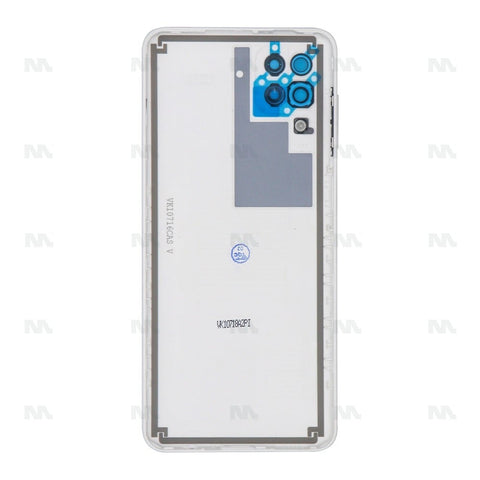Vitre Arrière avec Lentille Original OEM pour Samsung Galaxy A12 Nacho A127F - Blanc