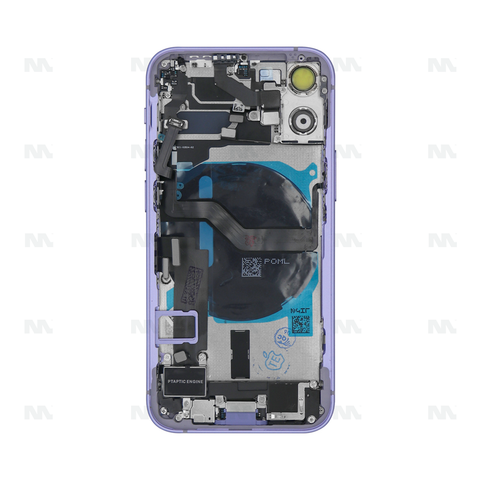 Boîtier avec petites pièces pour Apple iPhone 12 Mini – Violet – OEM
