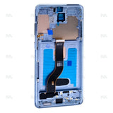 Chassis + Ecran OLED + Vitre pour Samsung Galaxy S20 Plus G985F / S20 Plus 5G G986F - Cloud Blue