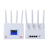 Routeur WiFi ZONCH B730 CPE avec écran blanc