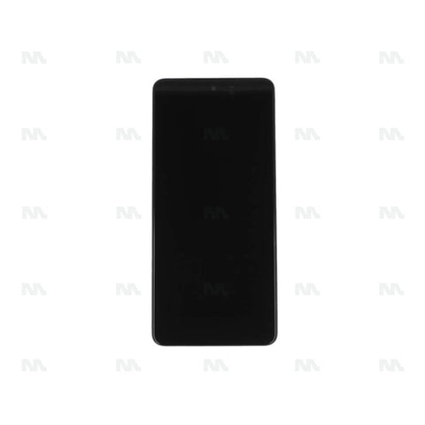 Chassis + Ecran Officiel Service Pack + Vitre pour Samsung Galaxy M53 M536B - Noir