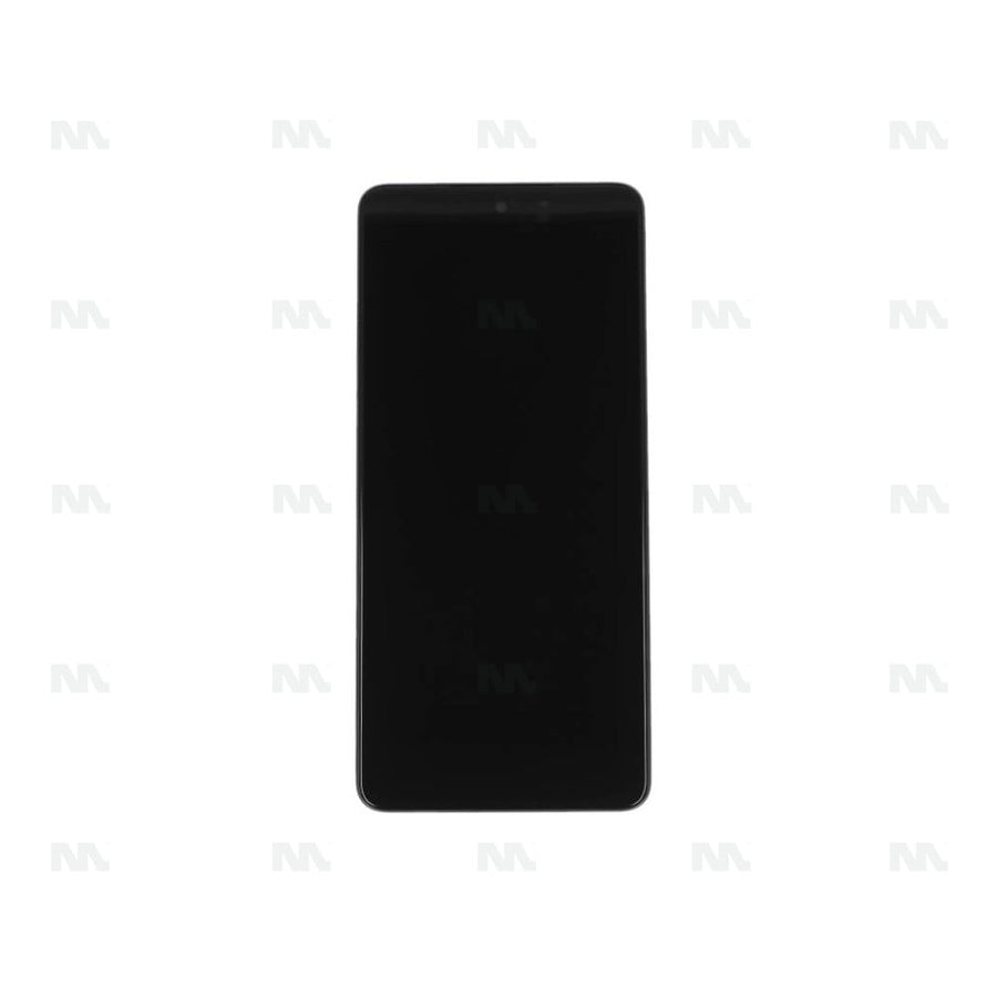 Chassis + Ecran Officiel Service Pack + Vitre pour Samsung Galaxy M53 M536B - Noir