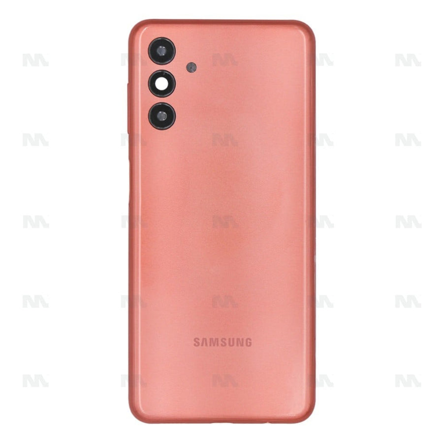 Vitre arrière pour Samsung Galaxy A04s A047F avec lentille cuivrée OEM