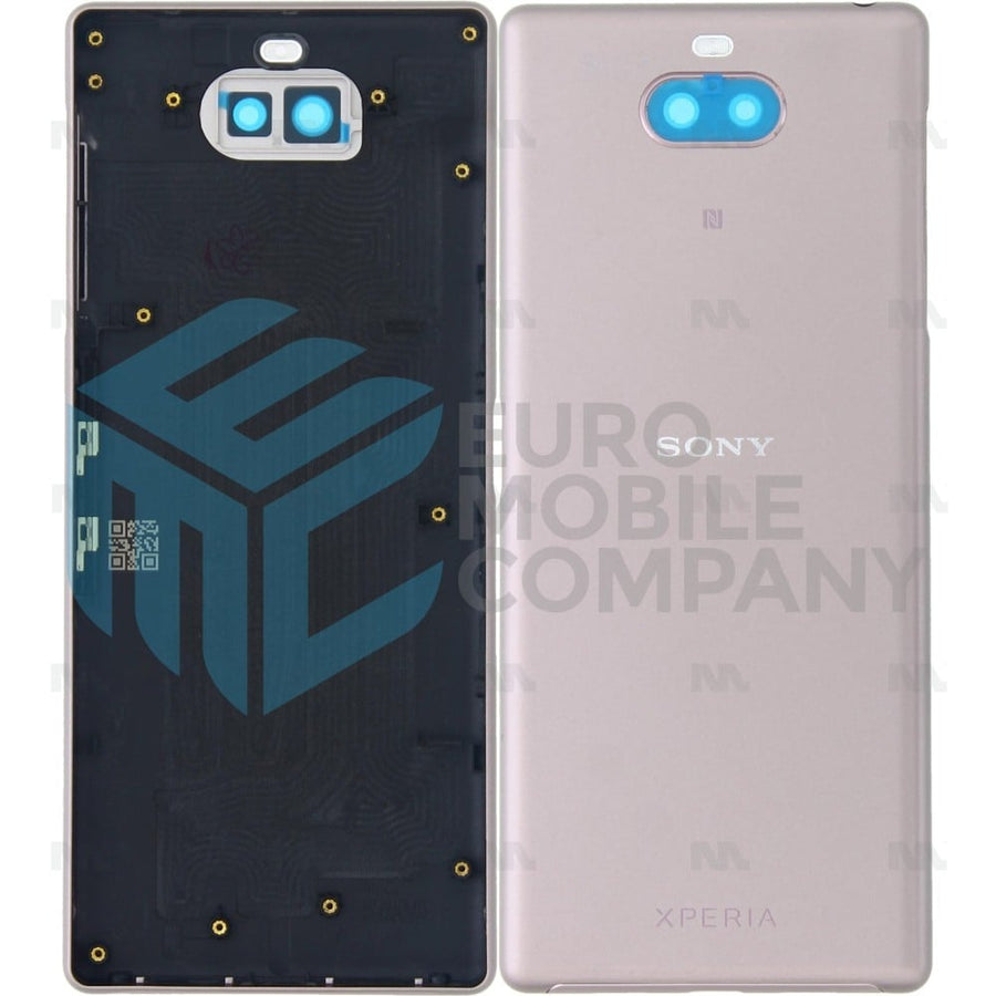Vitre arrière pour Sony Xperia 10 avec objectif rose OEM