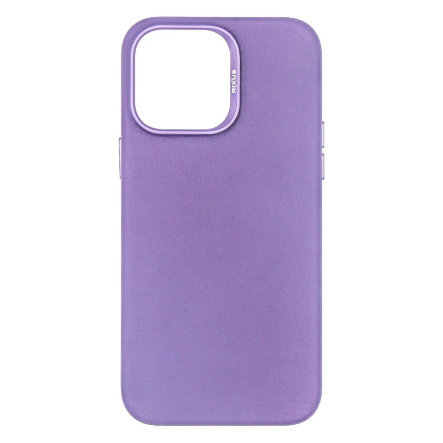 Étui Rixus Classic 02 avec MagSafe pour Apple iPhone 14 Pro Max violet
