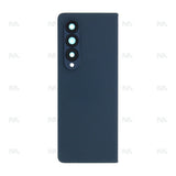 Vitre arrière Samsung Galaxy Z Fold4 5G F936B avec objectif gris-vert Original
