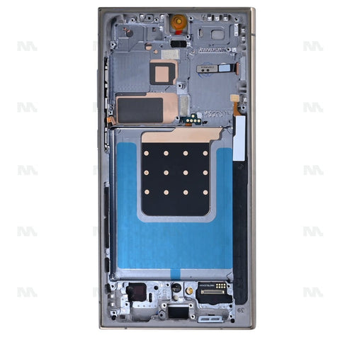 Chassis + Ecran Soft-OLED pour Samsung Galaxy S24 Ultra S928B - Titanium Yellow