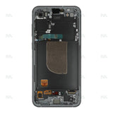 Chassis + Ecran Officiel Service Pack + Vitre pour Samsung Galaxy S23 FE S711B - Graphite