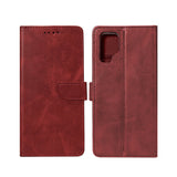 Bibliothèque Rixus pour Samsung Galaxy S23 Ultra Rouge foncé