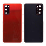Cache Batterie Avec Lentille Original OEM pour Samsung Galaxy S20 FE G780F - Cloud Red