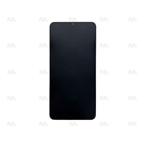 Chassis + Ecran Officiel Service Pack + Vitre pour Samsung Galaxy A32 A325F - Noir