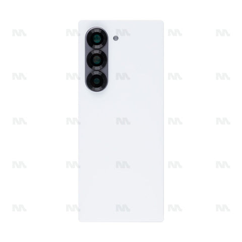 Vitre arrière pour Samsung Galaxy Z Fold6 F956B avec objectif blanc OEM