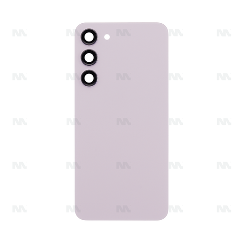 Vitre arrière pour Samsung Galaxy S23 Plus S916B avec objectif Lavender OEM