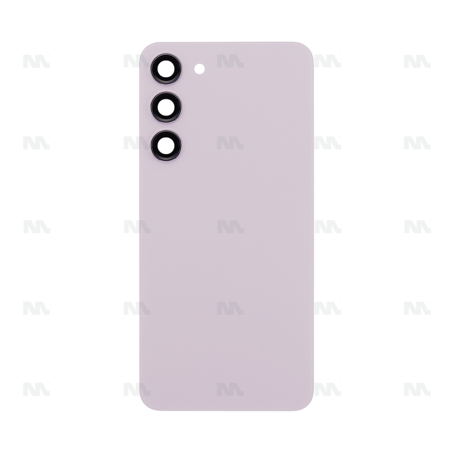 Vitre arrière pour Samsung Galaxy S23 Plus S916B avec objectif Lavender OEM
