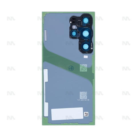 Vitre arrière pour Samsung Galaxy S24 Ultra S928B avec objectif bleu titane OEM
