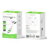 Câble USB-A vers USB-C à déconnexion automatique Rixus RXUC21AC blanc