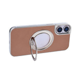 Étui Rixus MagWrap pour Apple iPhone 17 marron